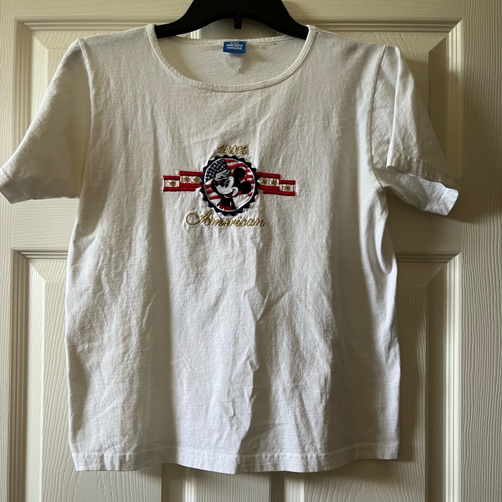 100% American vintage Mickey Mouse t-shirt